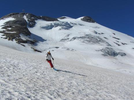 Tignes hors piste - ski de randonnée en juillet