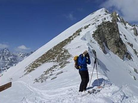 Le monte freide depuis le col di Rui.