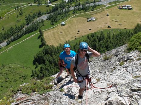 Via ferrata les Bettieres Peisey Nancroix