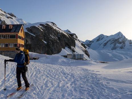 départ de Lammeren hütte