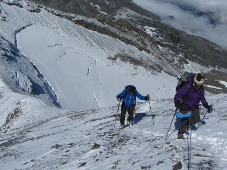 Alpinisme en Vanoise, la Grande Aiguille Rousse