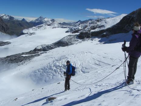 Alpinisme en Vanoise, la Grande Aiguille Rousse