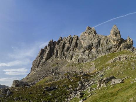 vue de l'ensemble de la traversée.