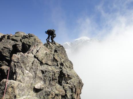 Alpinisme au Mont Tondu