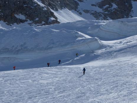 En montant au Grand Paradis