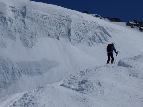 En montant au Grand Paradis