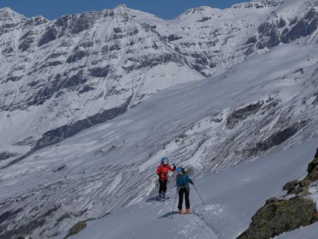 En arrivant vers l'Ouille d'Arberon