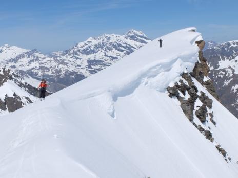 Le sommet de la pointe Pers