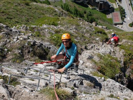 La Via ferrata de Val d'Isère