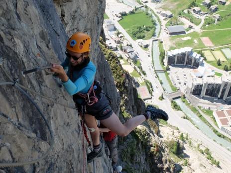 La Via ferrata de Val d'Isère