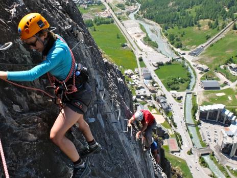 La Via ferrata de Val d'Isère