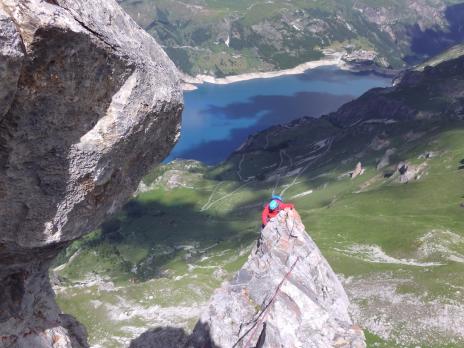 Escalade en Vanoise  le Franchet