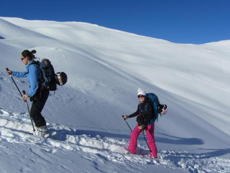Les Arcs initiation ski de randonnée