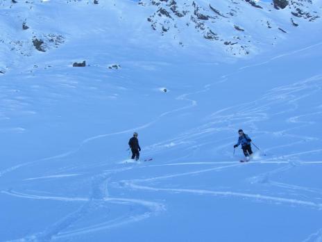 Les Arcs initiation ski de randonnée
