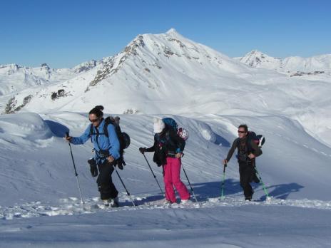 Les Arcs initiation ski de randonnée