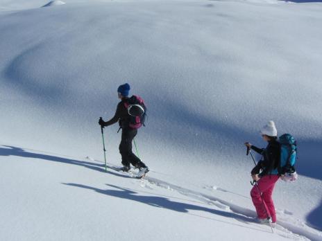 Les Arcs initiation ski de randonnée