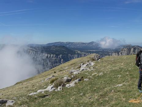 Sortie sur le plateau : c'est beau...