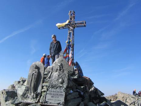 Le Mont Viso par l'arête Est - Le sommet