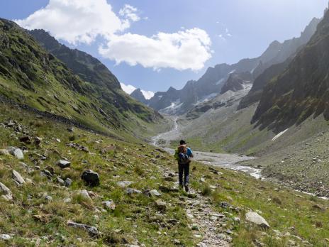 Montée au refuge