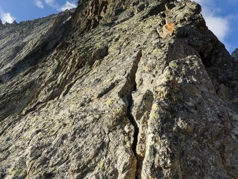 Au pied de l'arête
