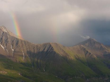 refuge Robert Blanc, après l'orage du soir..