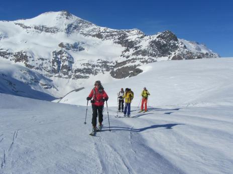 Ski de randonnée en Maurienne - montée à la Pointe Francesetti