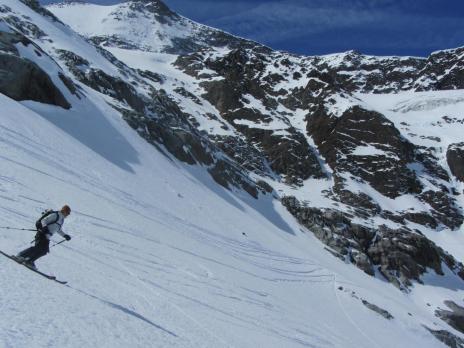 Ski de randonnée en Vanoise - Glacier des Evettes