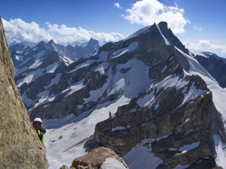 le pas du chat juste avant le bivouac
