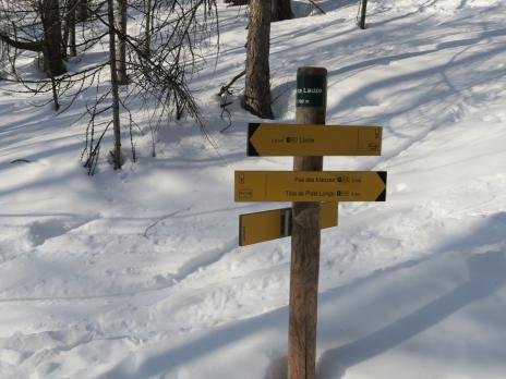 Randonnée à ski Ubayette