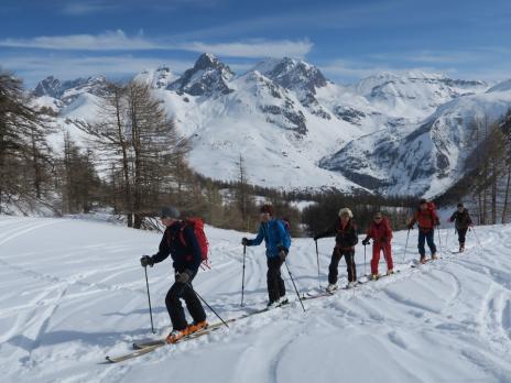 Randonnée à ski Ubayette