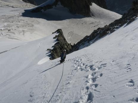 En montant à la Pt Lachenal