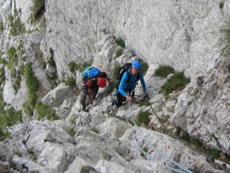 Escalade du Mont Aiguille par la voie normale
