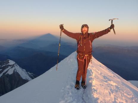 Ascension du Mont Blanc.