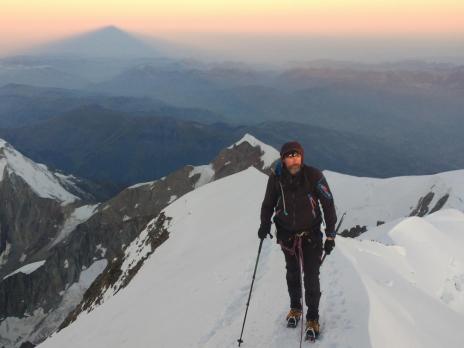 Ascension du Mont Blanc.