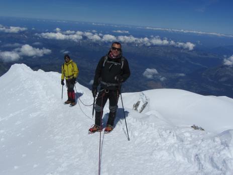 Ascension du Mont Blanc, l'arête des Bosses
