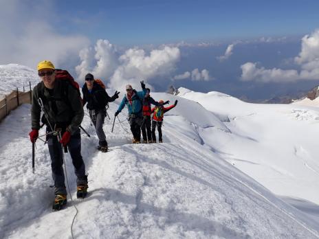 Arrivée '4550 m