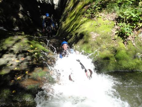 canyonning à Pussy