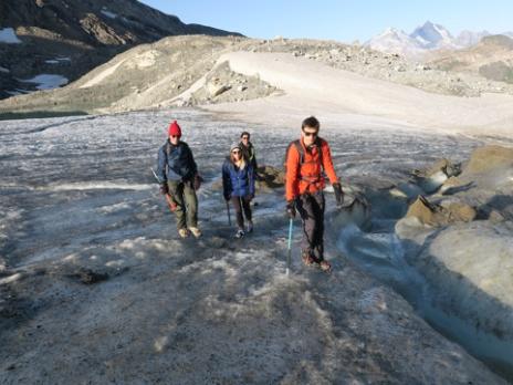 Randonnée glaciaire