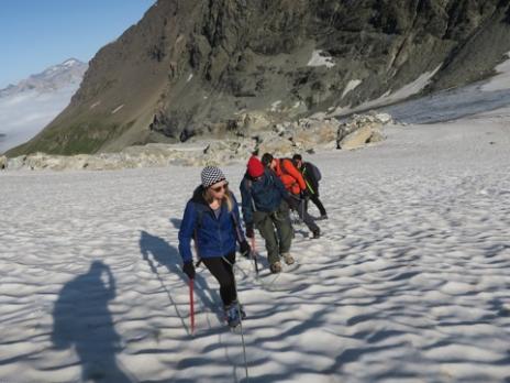 Randonnée glaciaire
