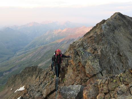 Sur l'arête