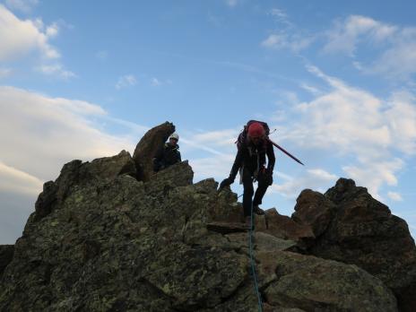 Sur l'arête