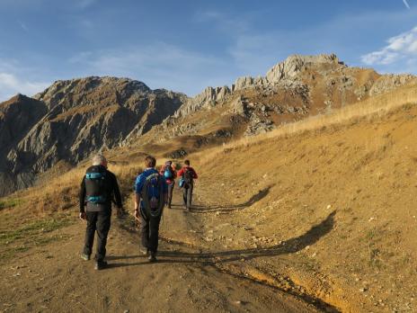 Marche d'approche automnale