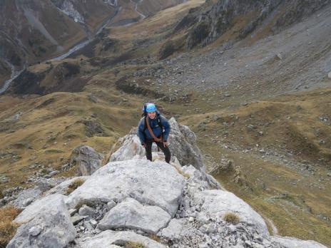 Sur l'arête