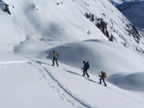 Pointe de la Grande Journée - ski de randonnée dans le Beaufortain
