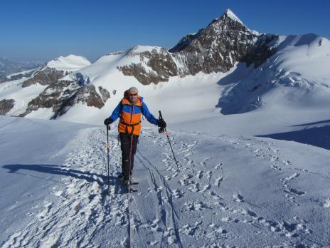Ski de randonnée dans le massif du Mont Rose - Pyramide Vincent