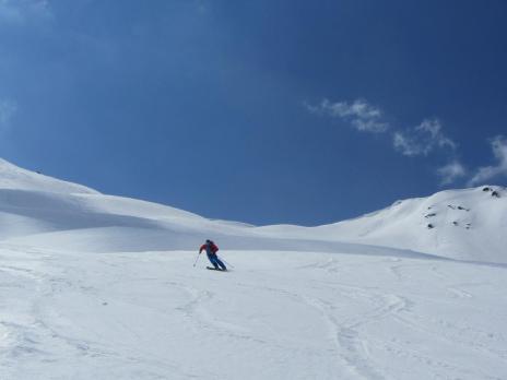 Ski de randonnée en Vanoise - l' Arête de Montséti