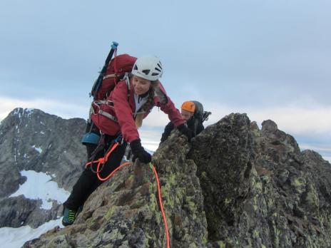 Dôme des Glaciers par l'arête des Lanchettes