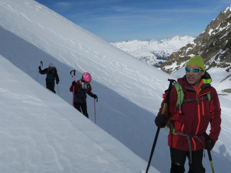 Traversée depuis le Gd Col