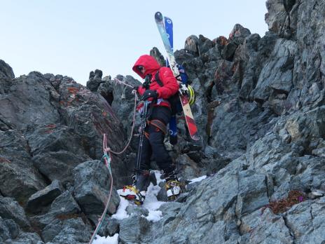 La montée au Mont Pourri