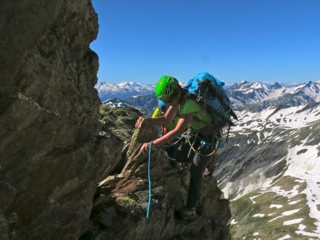 Sur l'arête